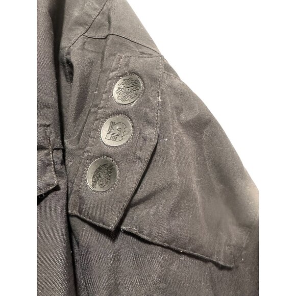 Burton Head Porter Plus Utility Jacket Men Medium Black Nylon Pocket Snow Winter - Picture 12 of 16